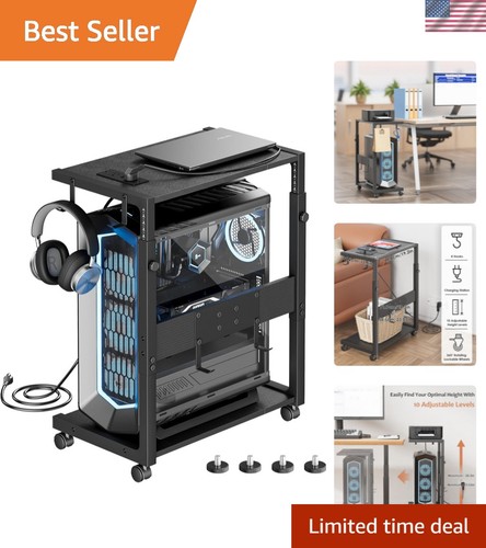 Computer tower stand - computer,