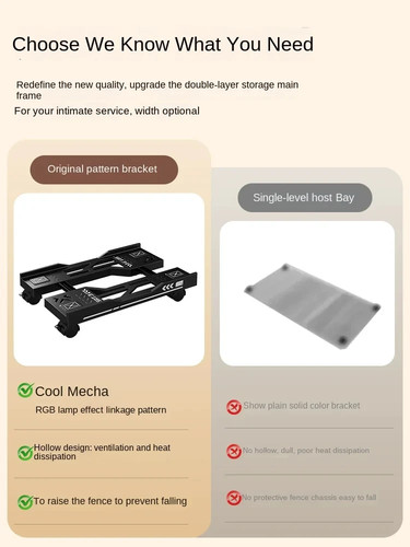 New cpu stand adjustable - new,