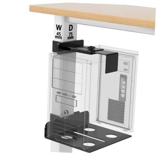 Under desk mount - desk, pc