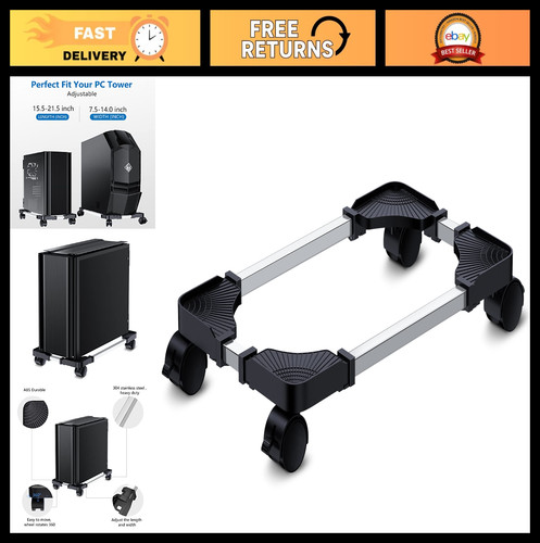 Adjustable computer tower - adjustable,