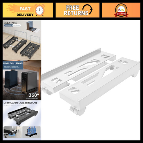 Adjustable mobile cpu holder - adjustable,